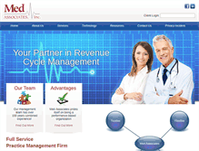 Tablet Screenshot of medassociatesinc.com